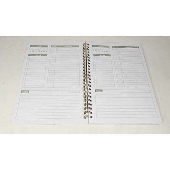 To Do Daily Planner Appointment Book Schedule Take Notes 2 Pack - Picture 2 of 2